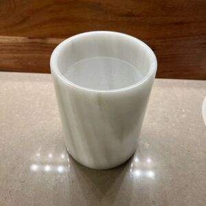 Marble Wine Cooler White Hamdmade